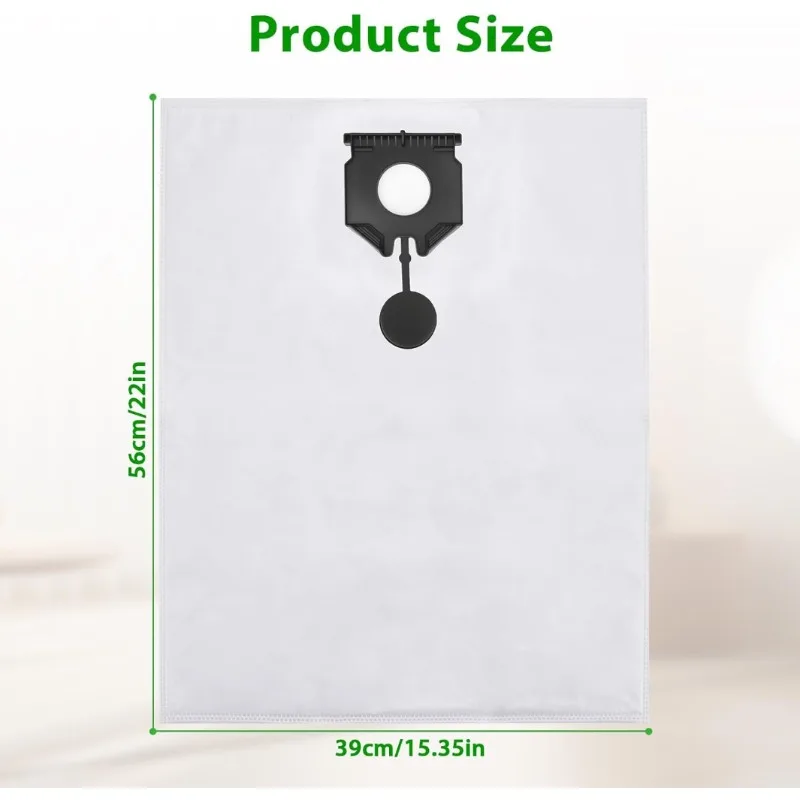 5PCS Replacement  30L Vacuum Cleaner Dust Bags for Karcher 2.889-154.0 NT30/1 Tact Te L Ap L 30 Litre Microfibre Filter Bags - view 2