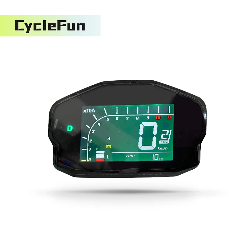 

Programmable Voltage KMH/MPH ONE-LIN Electric Scooter Moped DKD Display Speedometer