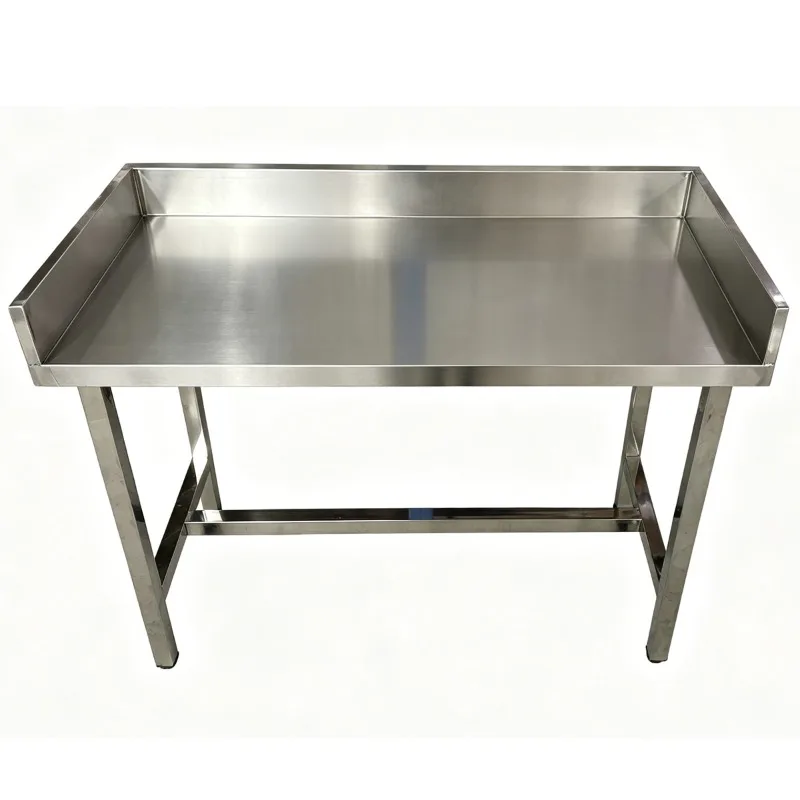 Stainless Steel Workbench 304 Food Grade Corrosion Resistant Stable No Shake Easy Assembly for Medical Lab Factory and Packaging