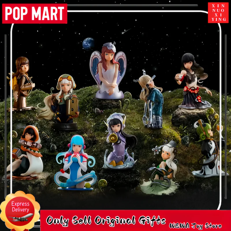 

Genuine POP MART KeyA Unbounded Dream Series Handheld Blind Box Original gifts Squishy Trendy Toys Dolls stranger thing products