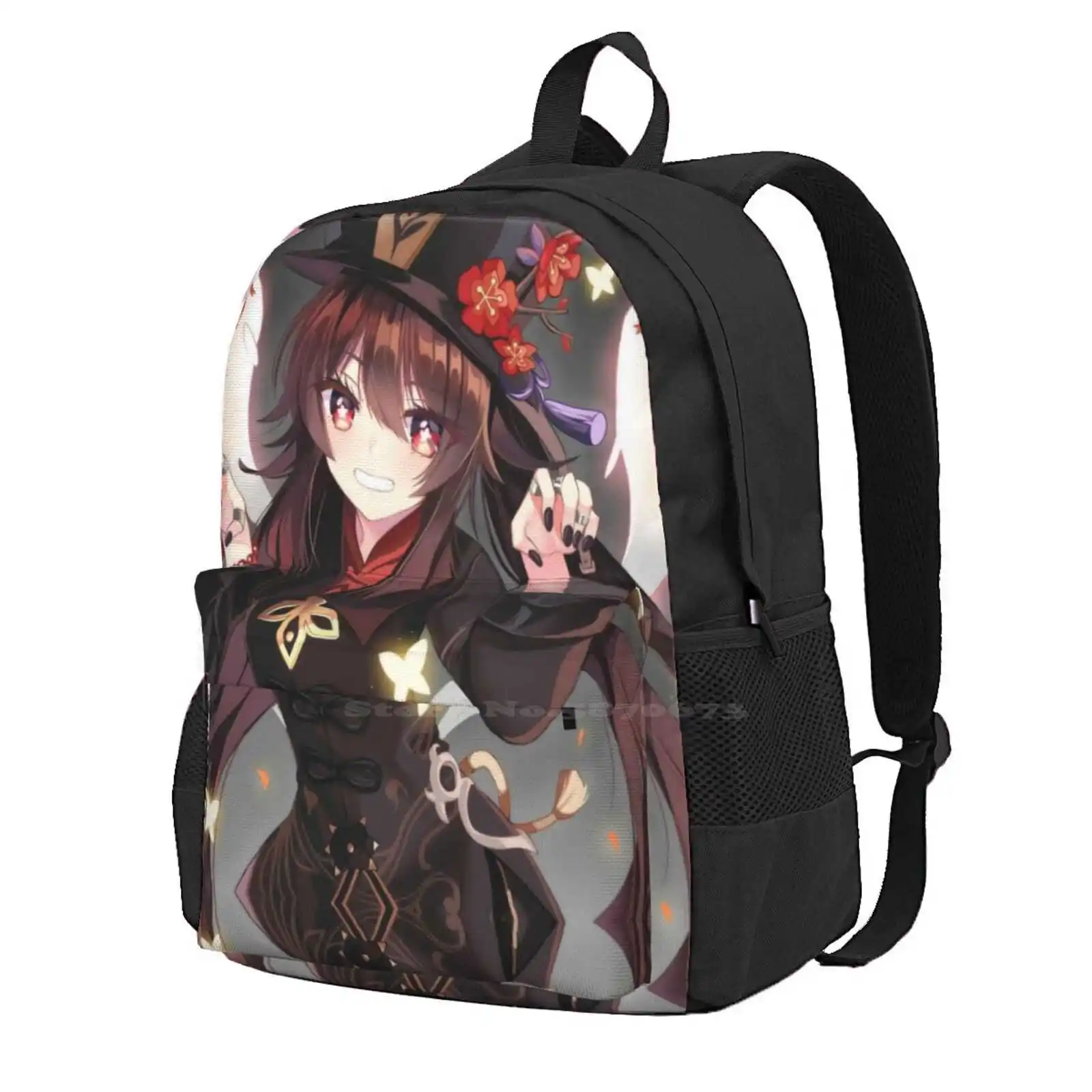 

Hu Tao Hot Sale Backpack Fashion Bags Cute Genshin Impact Characters Pyro Genshin Impact Hu Tao Anime Waifu Hutao Gaming Ganyu