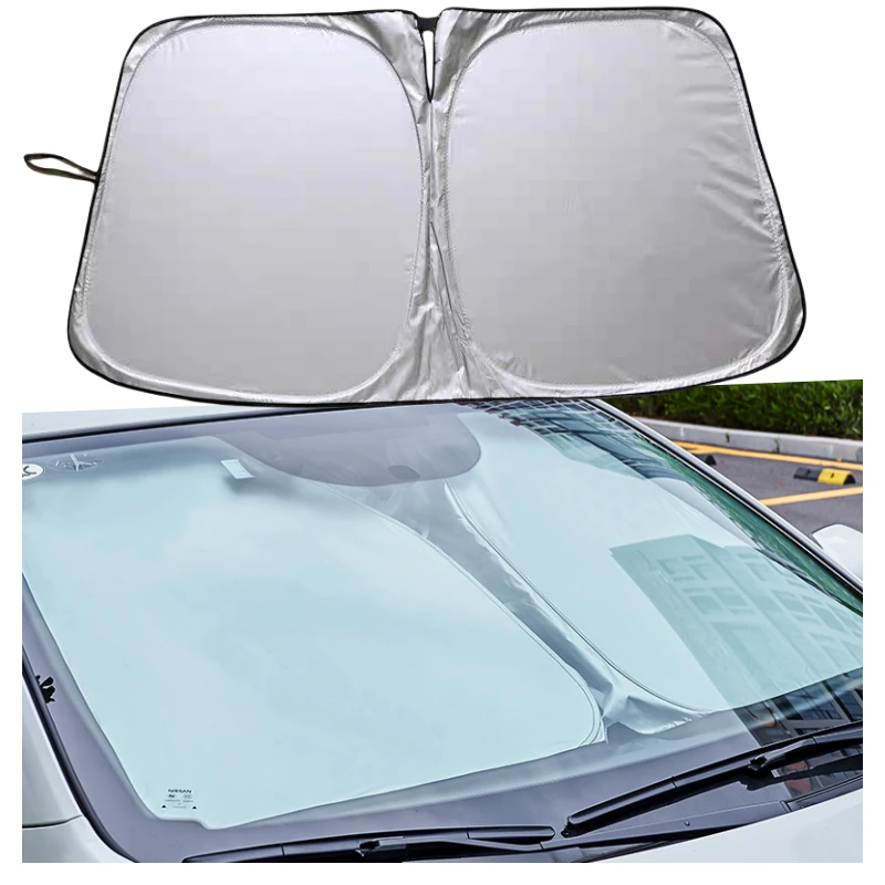 نافذة السيارة ظلة غطاء الشمس الظل الزجاج الأمامي قناع حامي الزجاج الأمامي للطي السيارات الأشعة فوق البنفسجية حماية الستار اكسسوارات التصميم
