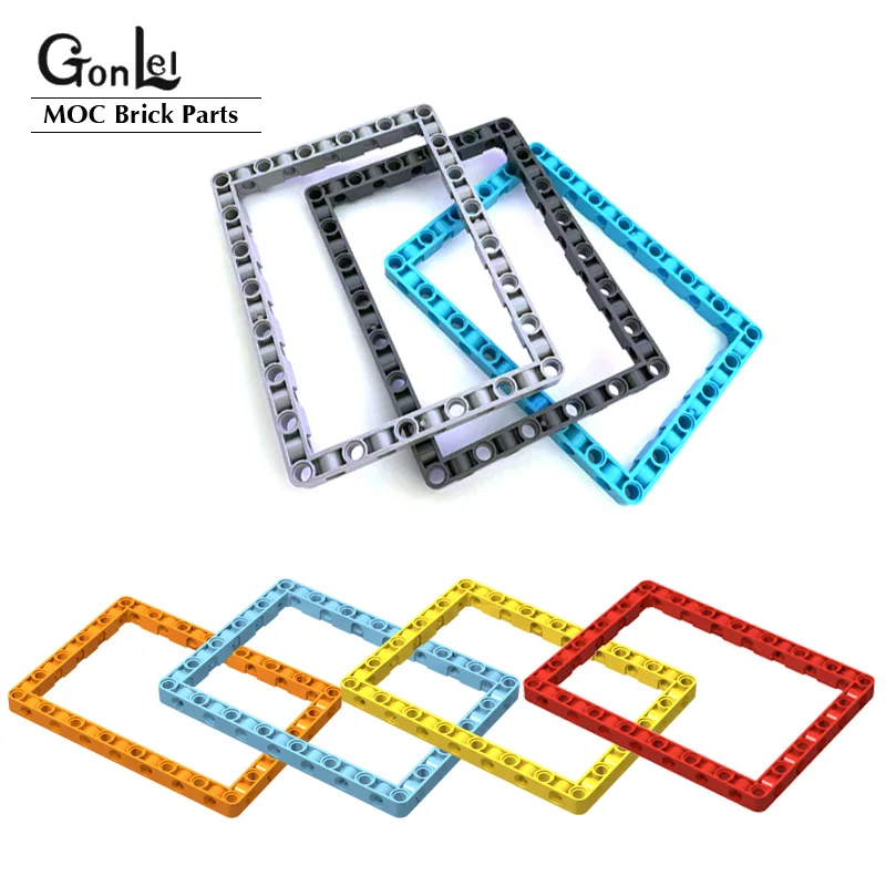 2Pcs/lot Technical Beam Frame 11x15 Arm Ring / Ring Beam MOC 39790 Building Blocks Parts DIY Toys for EV3 SPIKE Bricks Kit Toys