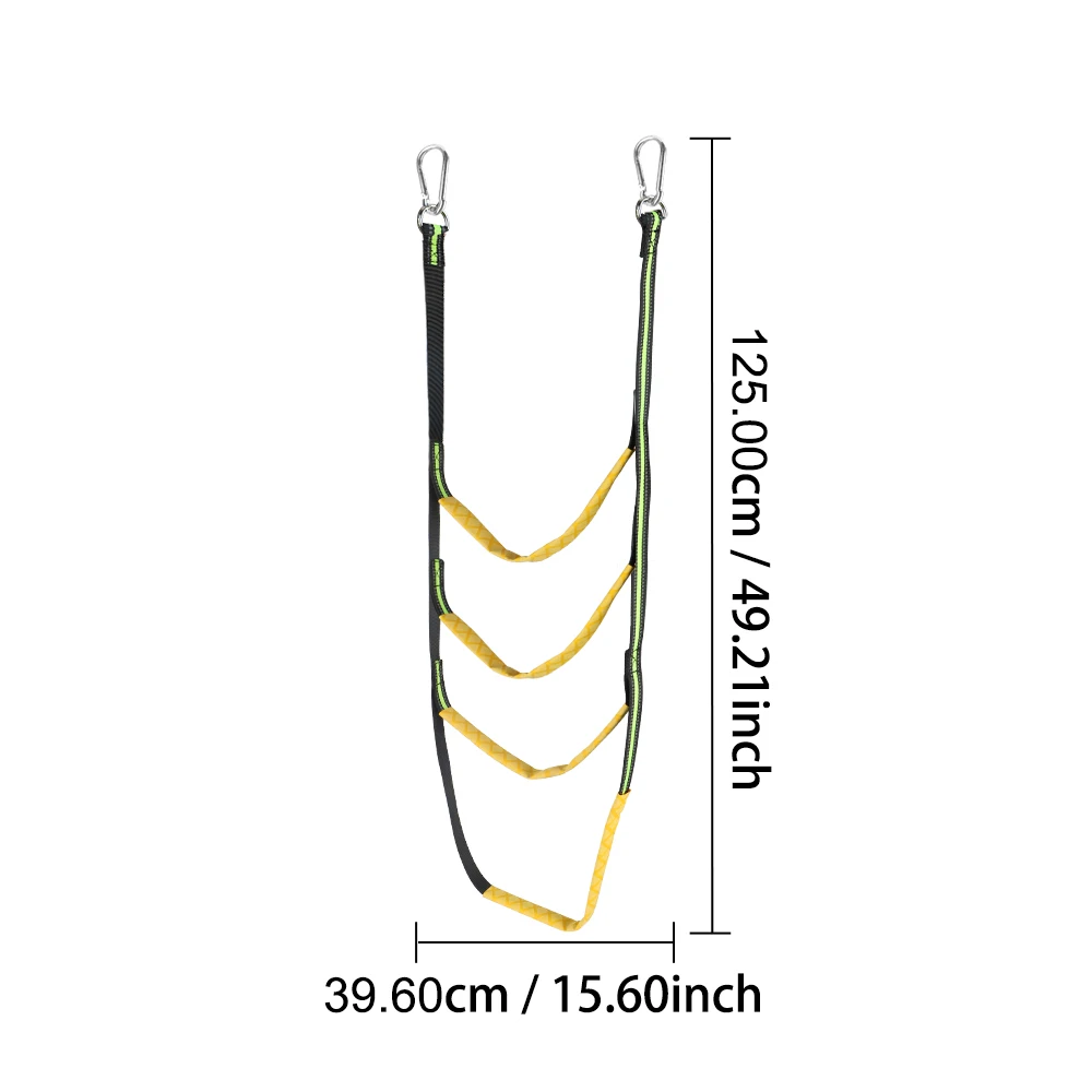 Akcesoria do łodzi przenośne wejście na pokład z miękką drabiną do łodzi jachtowej składana drabina drabina linowa łodzi 3/4/5 kroków