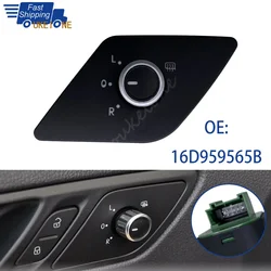 For VW Volkswagen Jetta MK6 Vento 2011 2012 2013 2014 2015 2016 Rear View Mirror Control Switch Button Heat Function 16D959565B