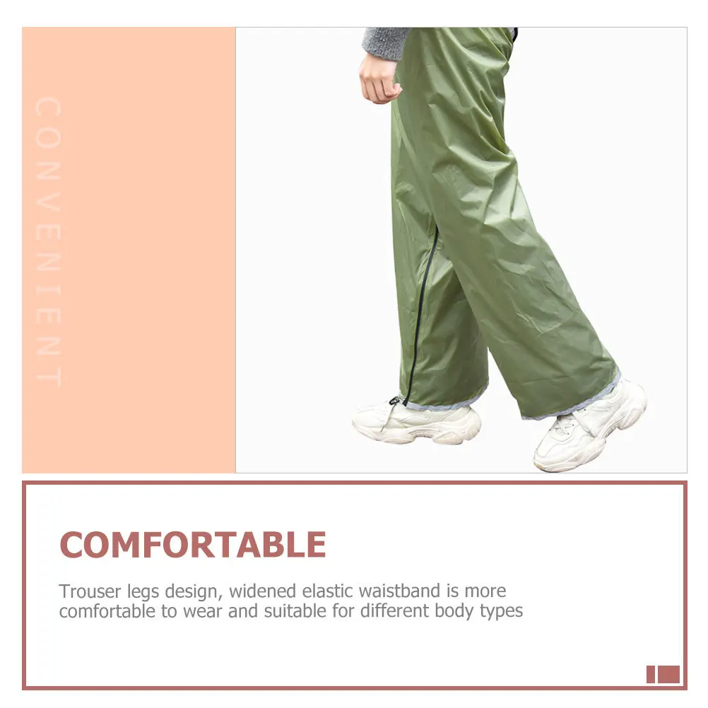 

Rainwear Pants Waterproof Lightweight Outdoor Hiking Camping Fishing Travel Windproof Rain-Proof Over Pant For Men Women
