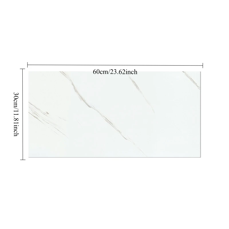 10 قطعة 30x60 سنتيمتر ألواح تقليد الألومنيوم المقاومة للخدش للمناطق عالية الاتصال (الأبواب/الزوايا) مستأجر مقاوم للأوساخ