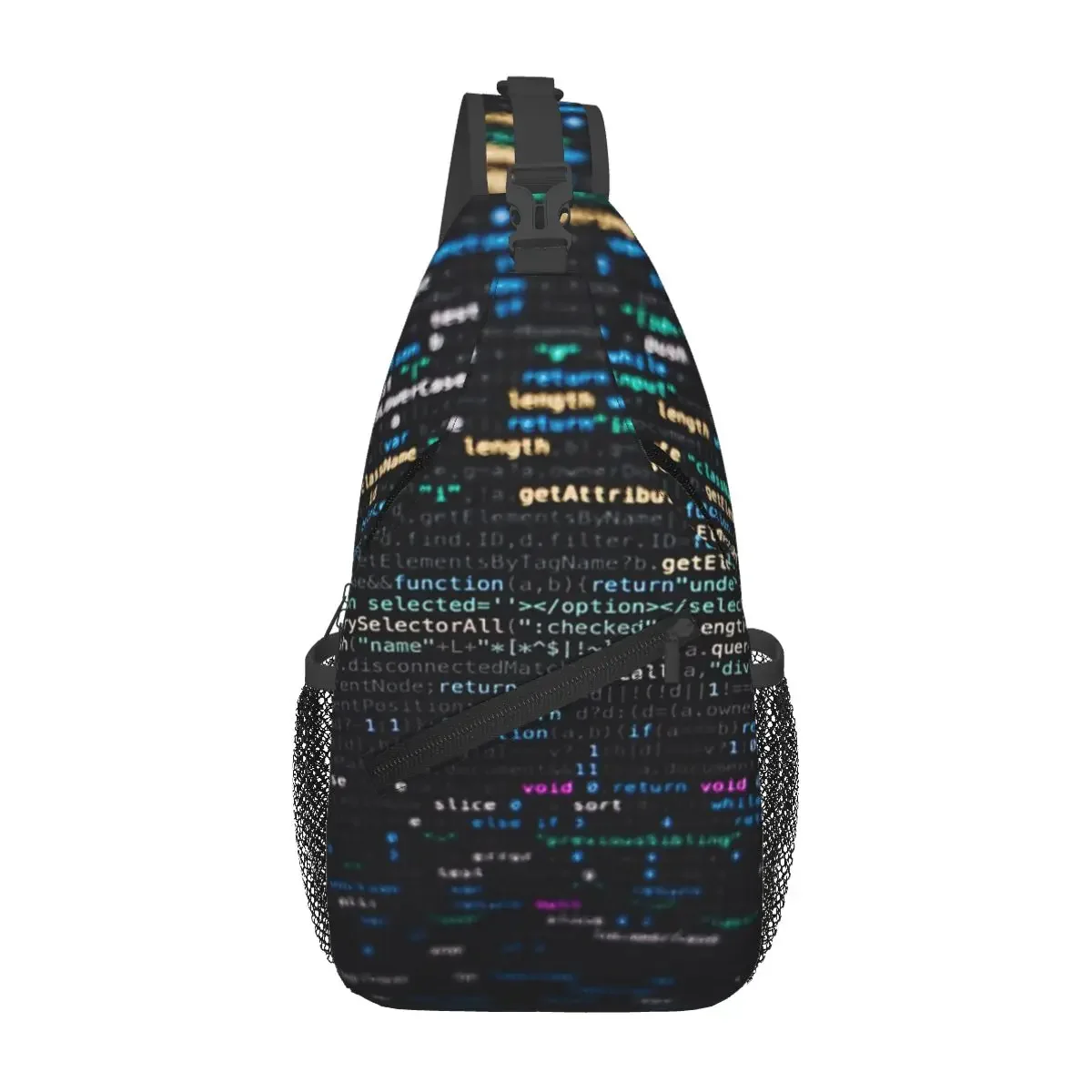 Software Developer Programming Code Sling Backpack Sling Bag Chest Bag Daypack Men Crossbody Backpack Shoulder Bag