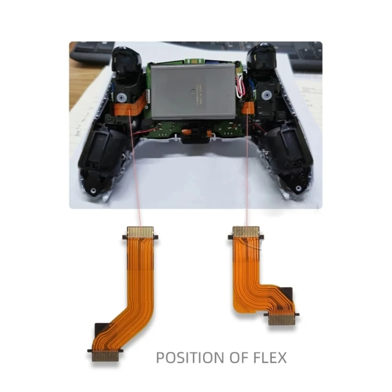 Links Rechts R L Motor Connect Ribbon Flex Kabel Handvat Knopkaart voor controller
