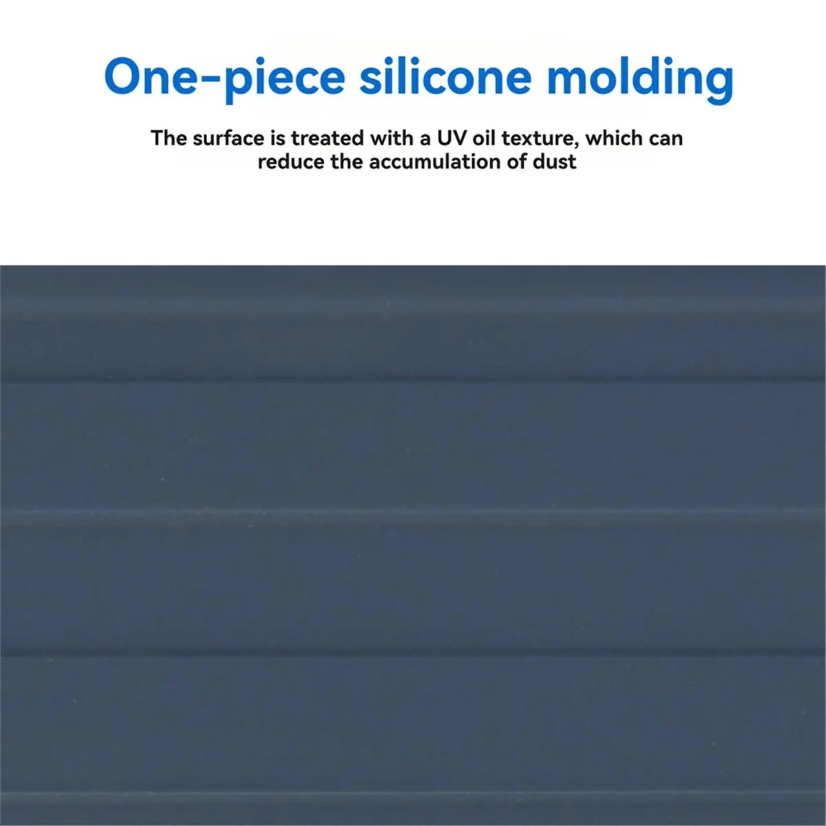 

Silicone Case for Prime Power Bank 27,650mAh 250W Portable Protective Case with Handle & Hook Loop Strap Dark Blue