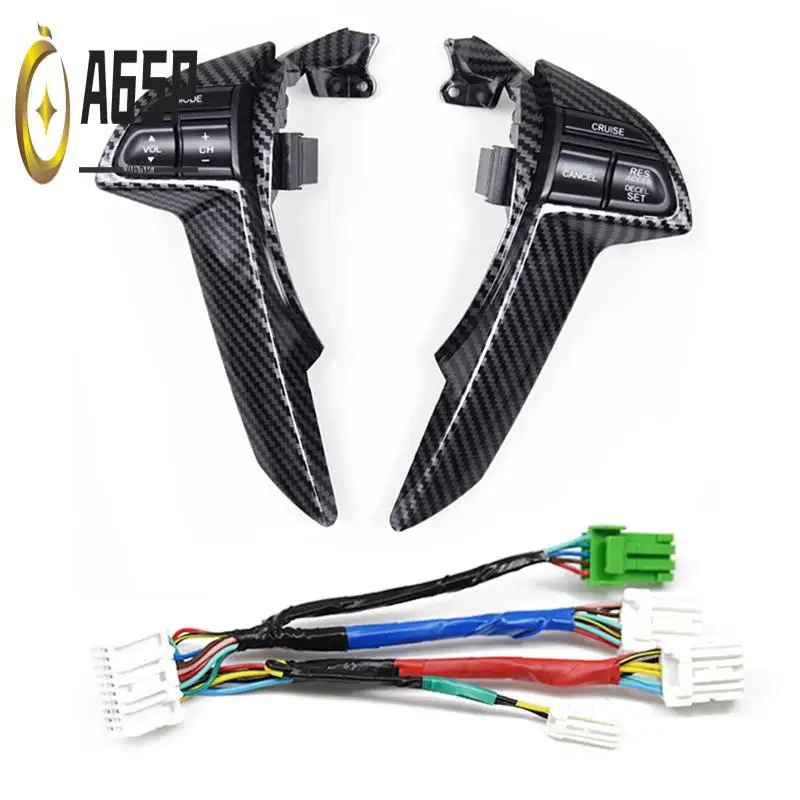 

A65P-Car Steering Wheel Cruise Control Multifunction Switch Volume Adjustment Button For Honda Accord 2008-2012