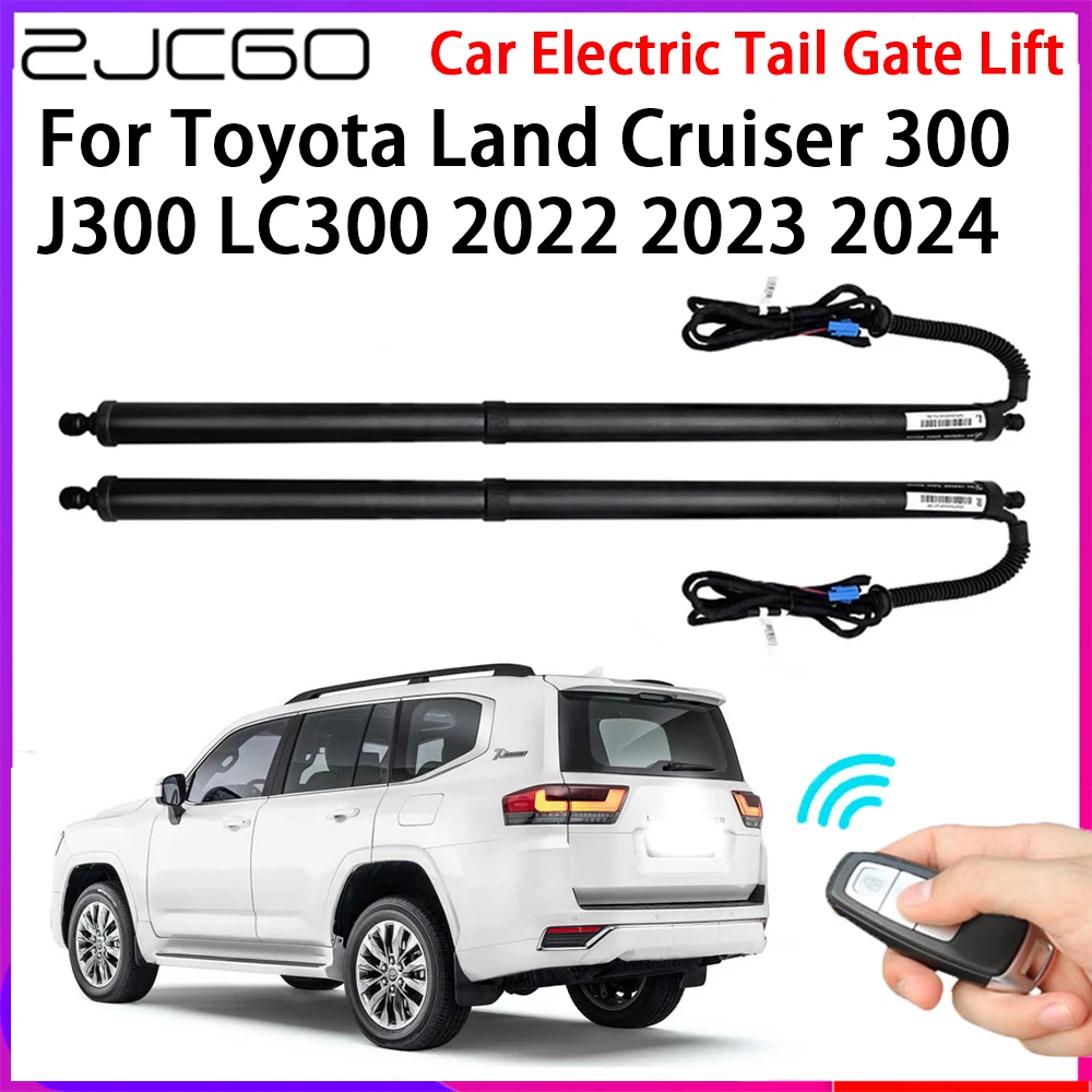 

ZJCGO Car Automatic Tailgate Lifters Electric Tail Gate Lift for Toyota Land Cruiser 300 J300 LC300 2022 2023 2024