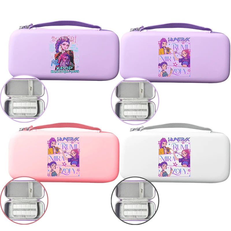 

KPop Demon Hunters Rumi for Switch2 Nintendo Storage Bag Anime Non Pressure Joystick Large Capacity Shockproof Storage Bag Gifts