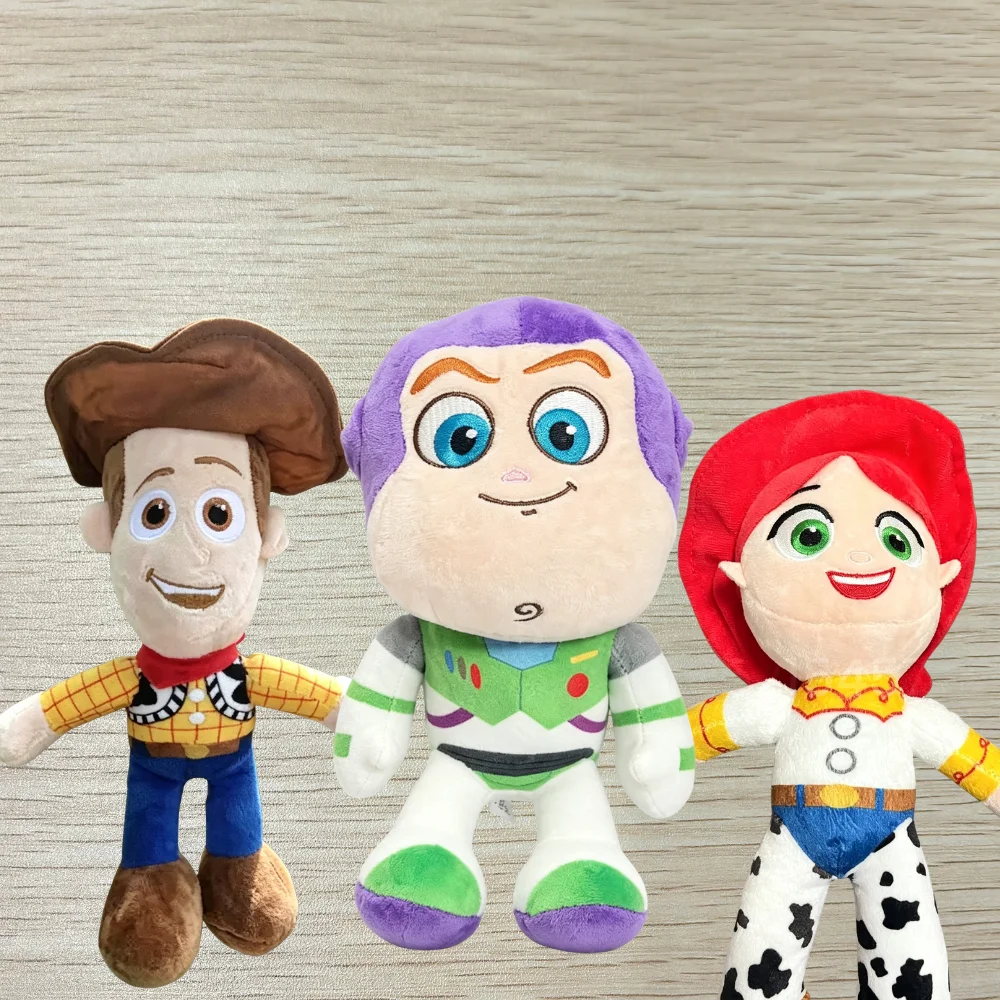 Hot Sale 23cm Cute Jessie Woody Plush Toy Lovely Stuffed Anime Buzz Lightyear Plushies Pendant Cartoon Doll Xmas Gift For Friend view 4