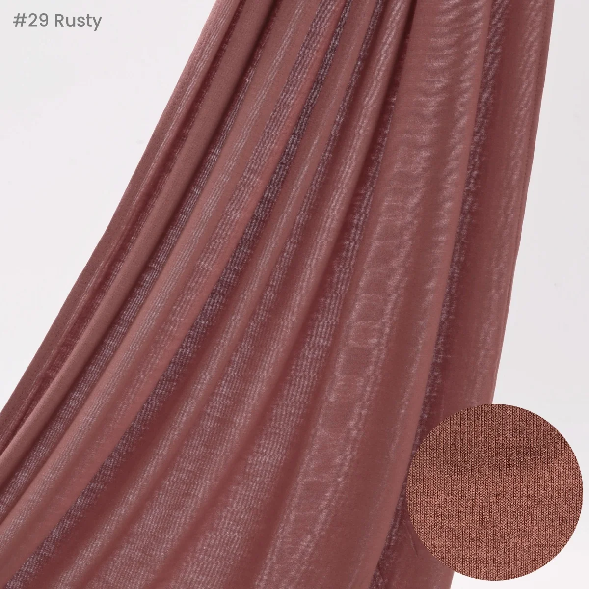29 farben Günstige Jersey Hijab Schal Solide Muslimischen Lange Schals Turban Schal Elastische Baumwolle Arabischen Kopftuch Kopf Wraps Saudi Hijabs – Detail 15