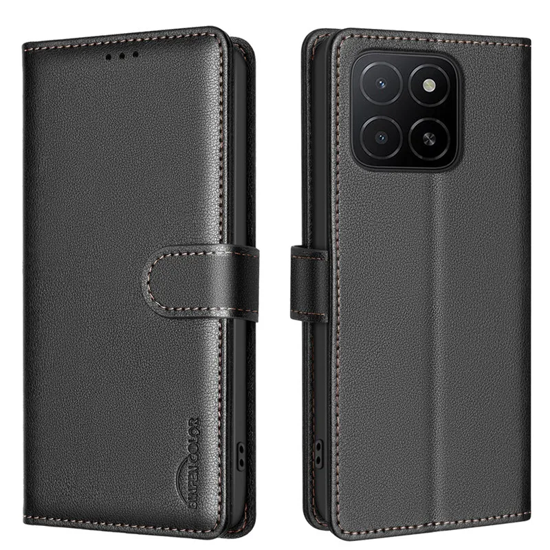 Wallet Flip Case For Honor X5B Plus Cover For Huawei Honor X7C X9C X6B X7B X8B X7A Magic 7 6 Lite Leather Phone Protective Bags - Image 2