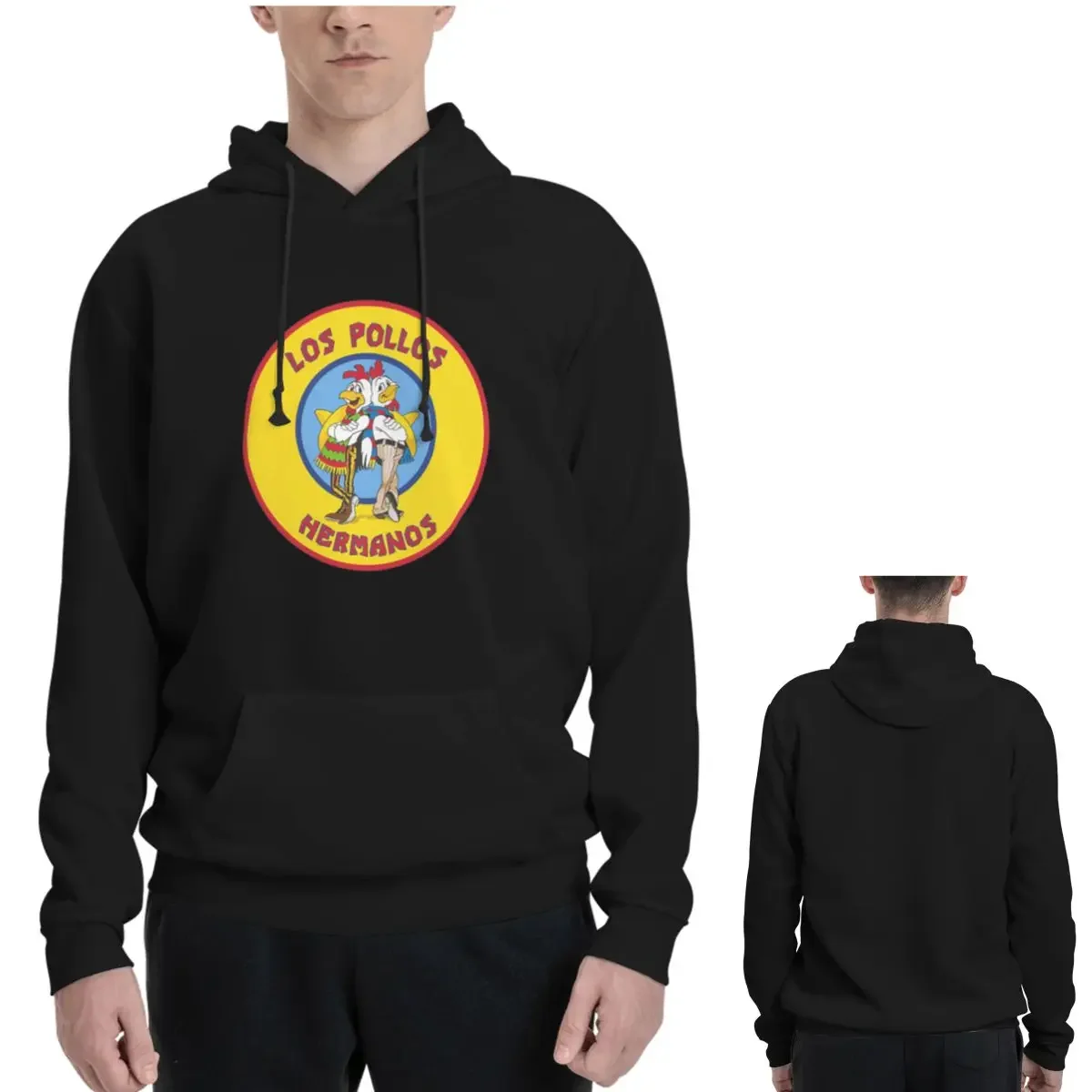 

Толстовки Los Pollos для мужчин и женщин, повседневный пуловер, толстовка в стиле хип-хоп с длинным рукавом и капюшоном, осень-зима
