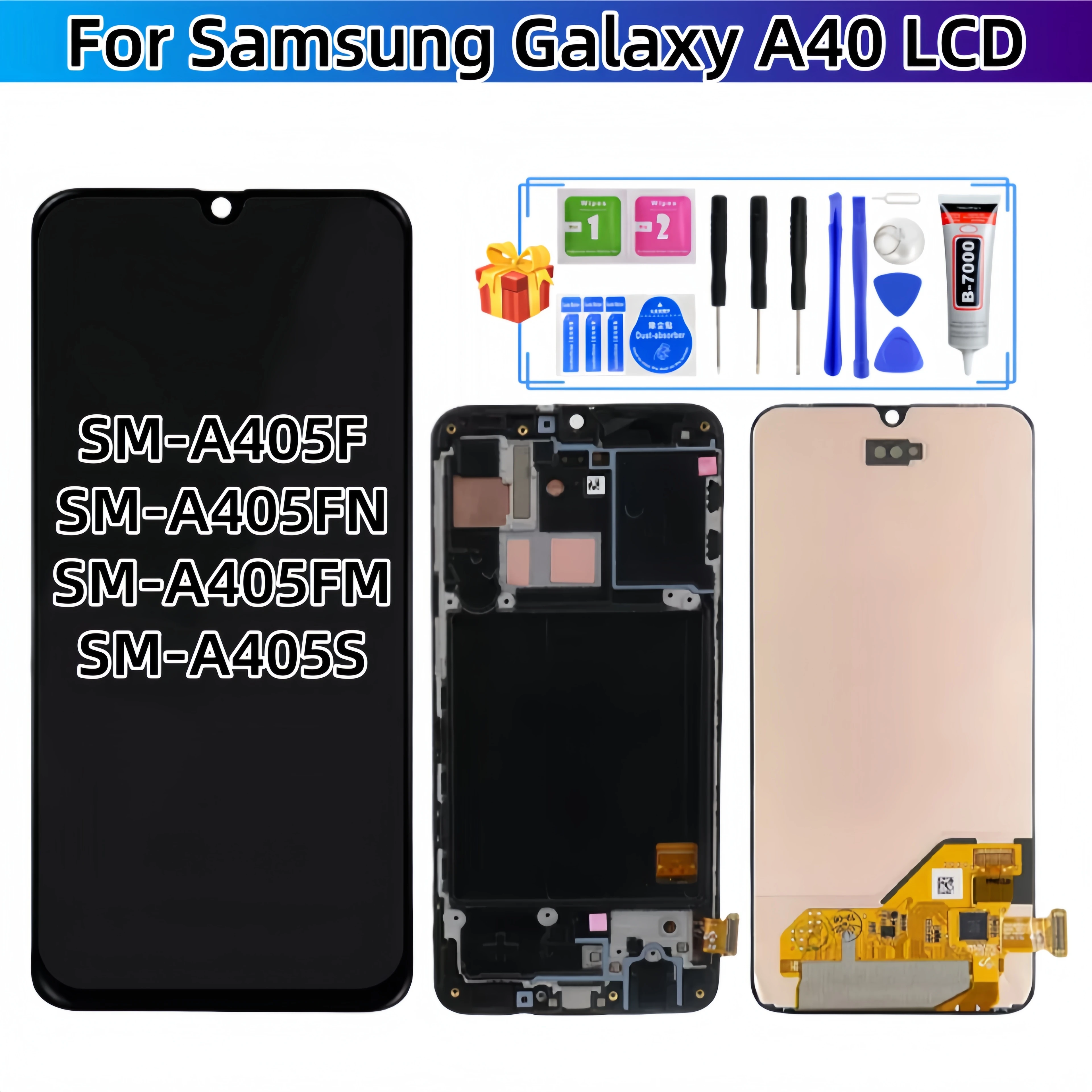 

For Samsung Galaxy A40 2019 SM-A405F SM-A405FN SM-A405FM SM-A405S LCD Display Touch Screen Assembly LCD Replacement Parts