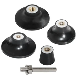 Soporte de discos de lijado de bloqueo de rollo, almohadilla de disco de bloqueo de rollo, adaptador de cambio rápido con vástago 1/4, 1 