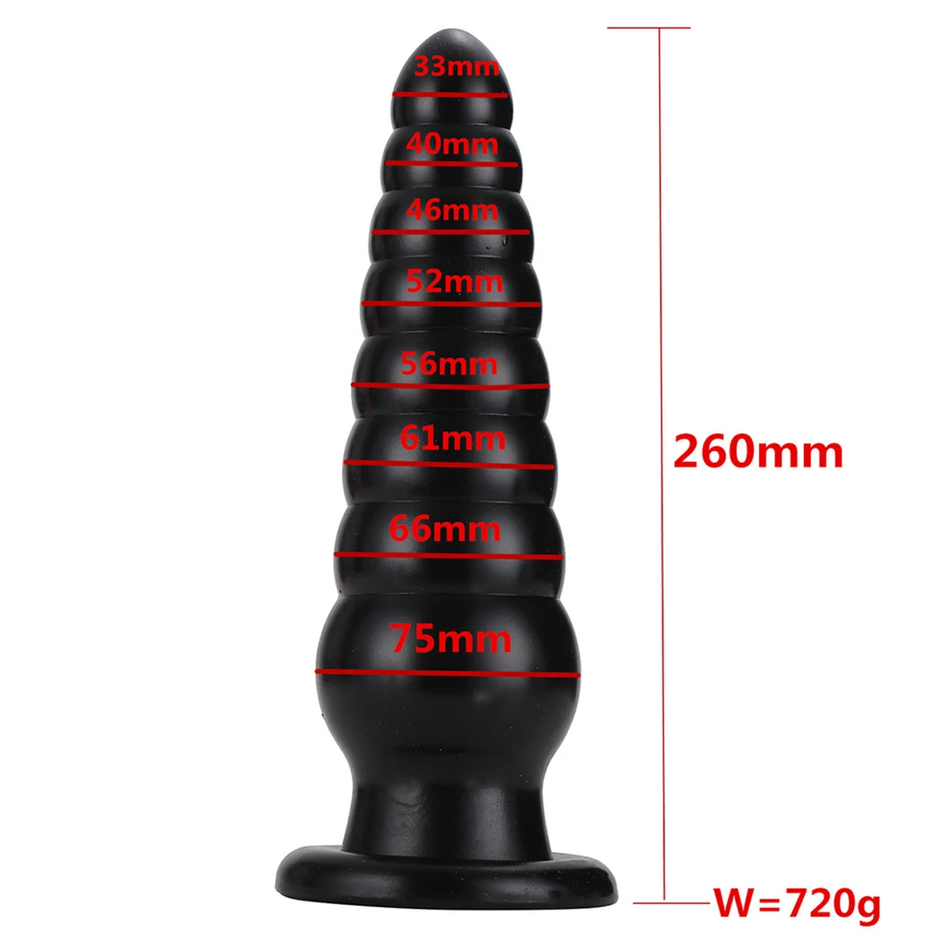 Big Anal Plug Sex Products Dildo Stimulate Anus Vagina Butt Plug Soft Penis Anal Dilator Male Masturbator Suction Cup Sex Toys18