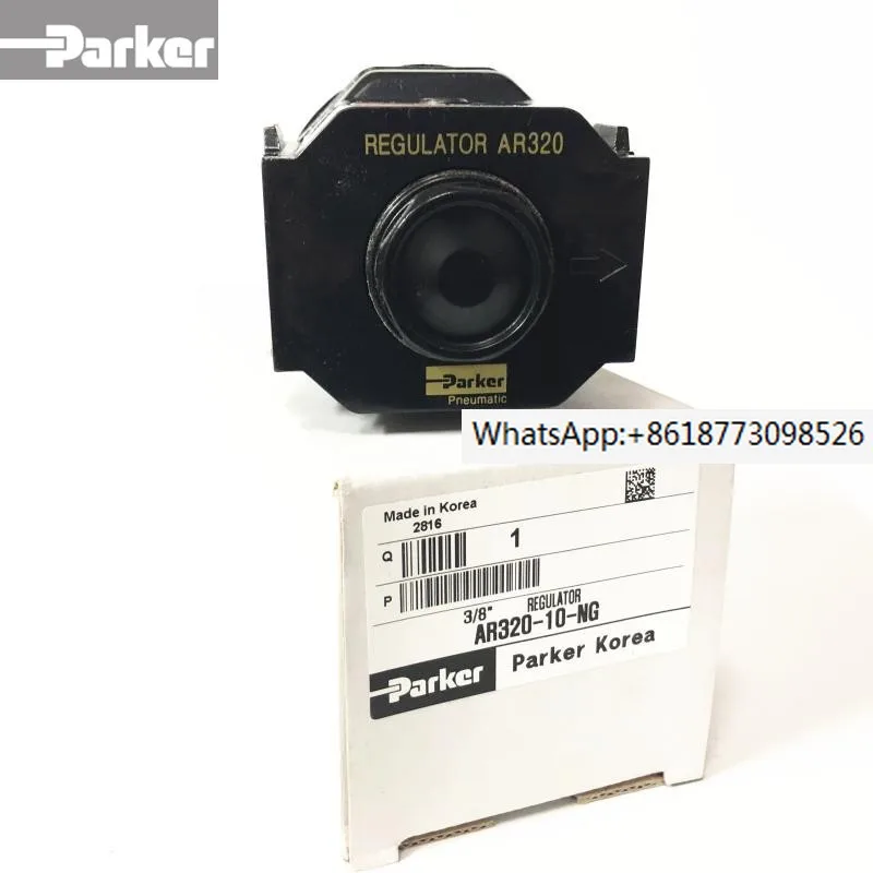 Substituindo a Válvula Reguladora Parker Pressure Air Supply Parker Ar2008 Ar32010 Ar420-15