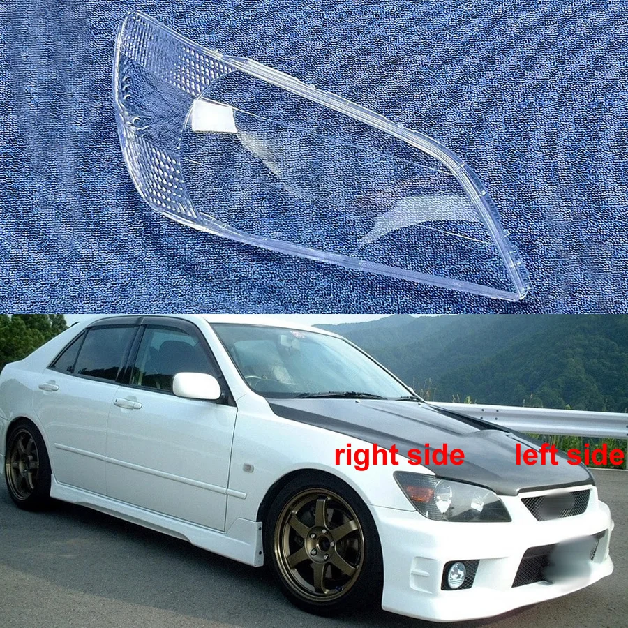 

For Lexus IS 2001 2002 2003 Headlamp Cover Headlight Transparent Lens Lamp Shell Masks Plexiglass Replace Original Lampshade