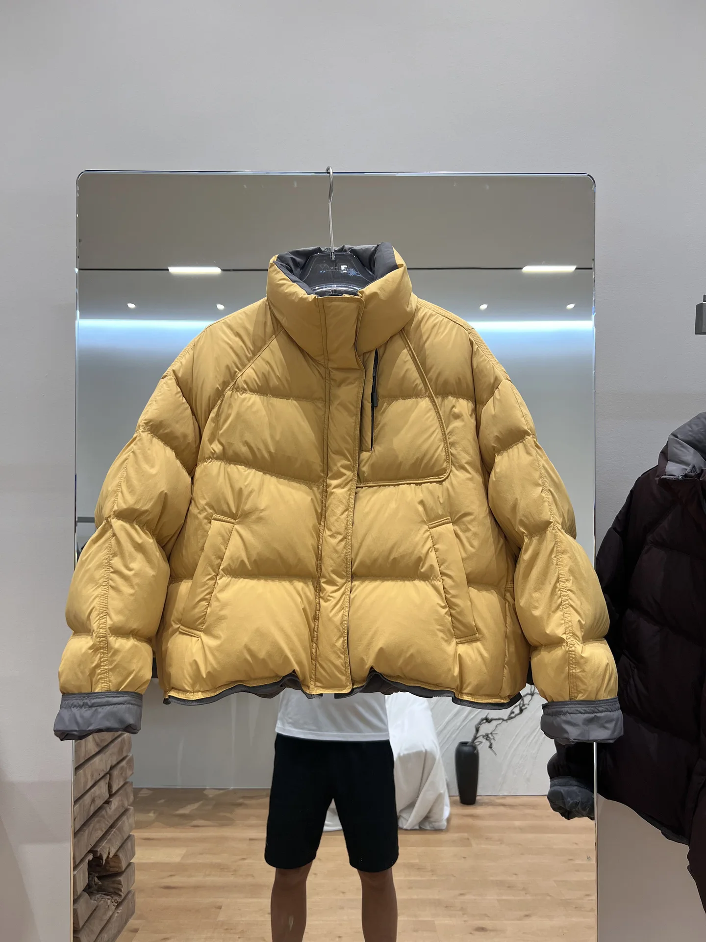 

Winter Stand Collar Warm Short Down Jacket Female Zipper Thicken Quilted Jacket Women White Duck Down Solid Puff Parker Outwears