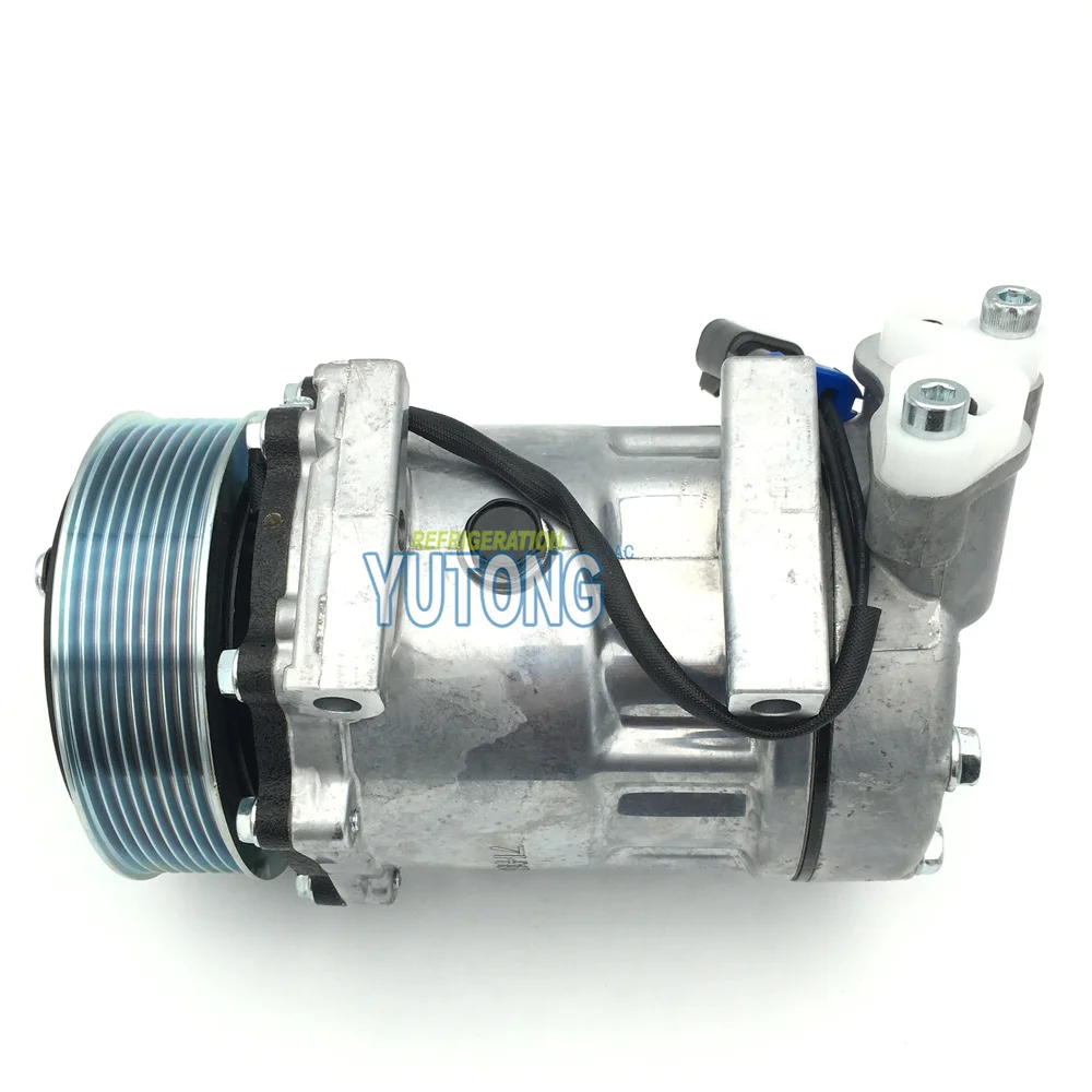 AC Compressor  A/C Clutch For International Navistar Replaces SD7H15 4720 12v 3808548C1 3808548-C1  60-04087NA