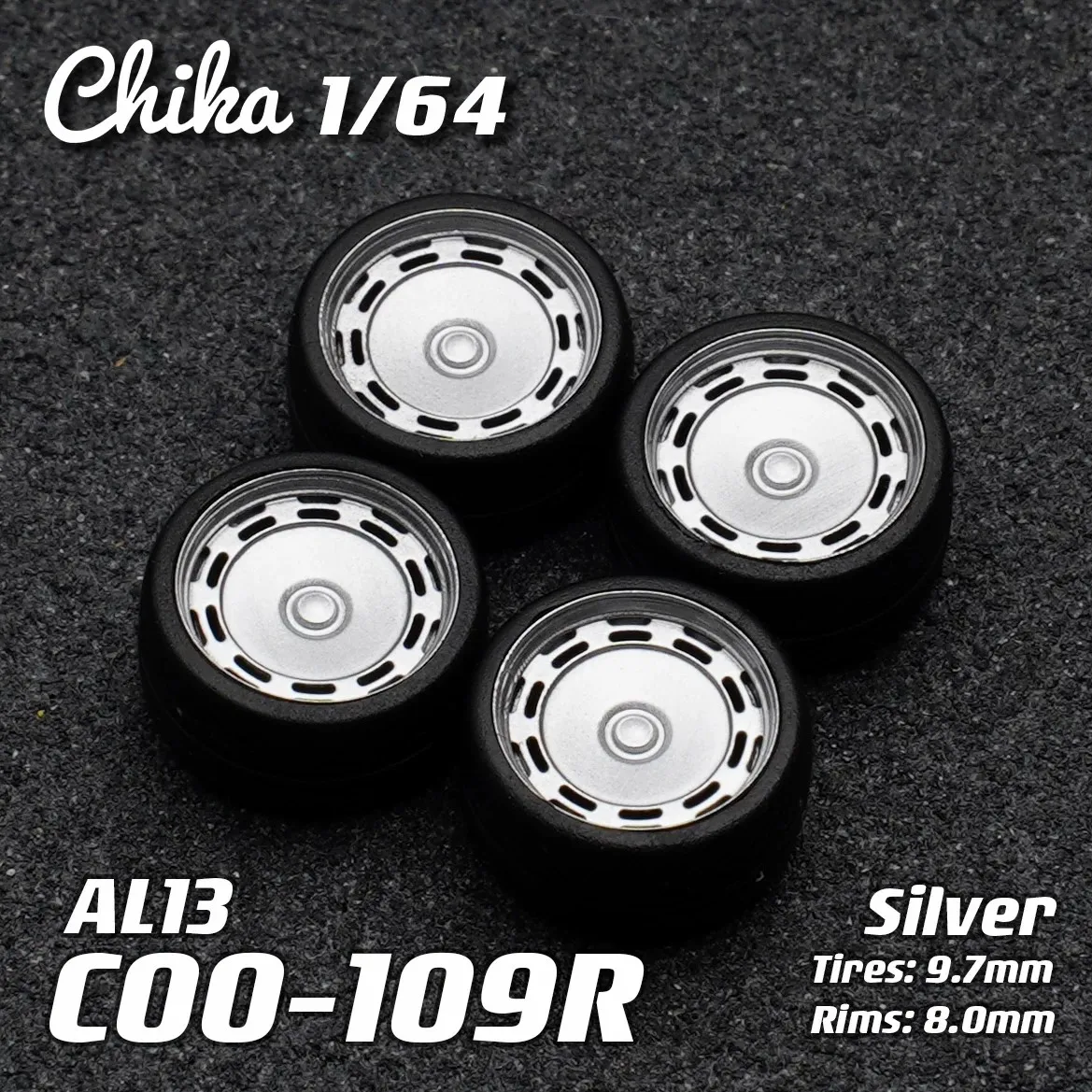 1/64 Chika AL13 C00 109R 9.7/10.5mm Second-Generation Static Modification Wheels