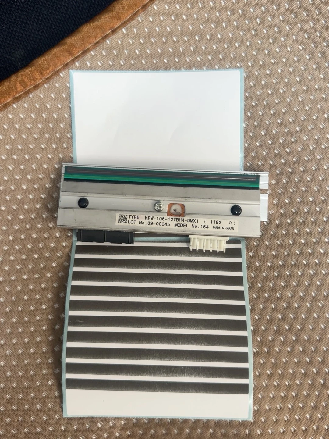 apply to Dimas 4308 disassembly print head intact without broken wires original thermal head