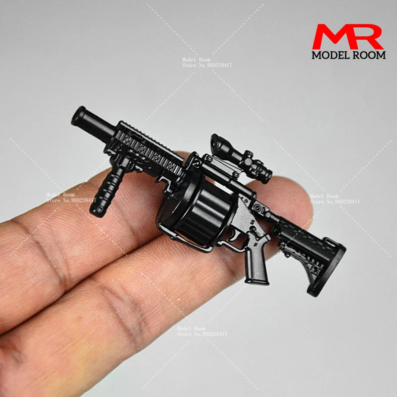 1/12 Scale Soldier Grenade Launcher Model 6.8cm Weapon Model Scene Accessories Fit 6'' Action Figure Body Dolls