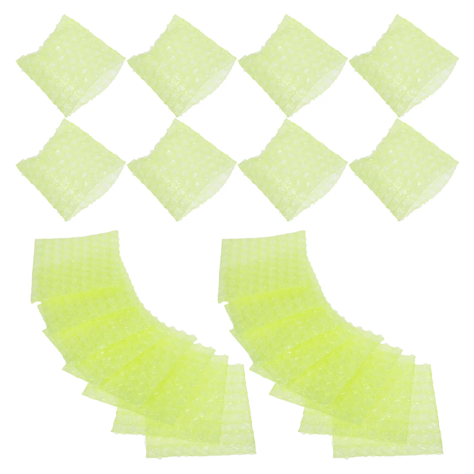 100pcs Heart-Shaped Bubble Envelope Thickened Packaging Bag Shockproof Protective Wrapping For Express Shipping Storage