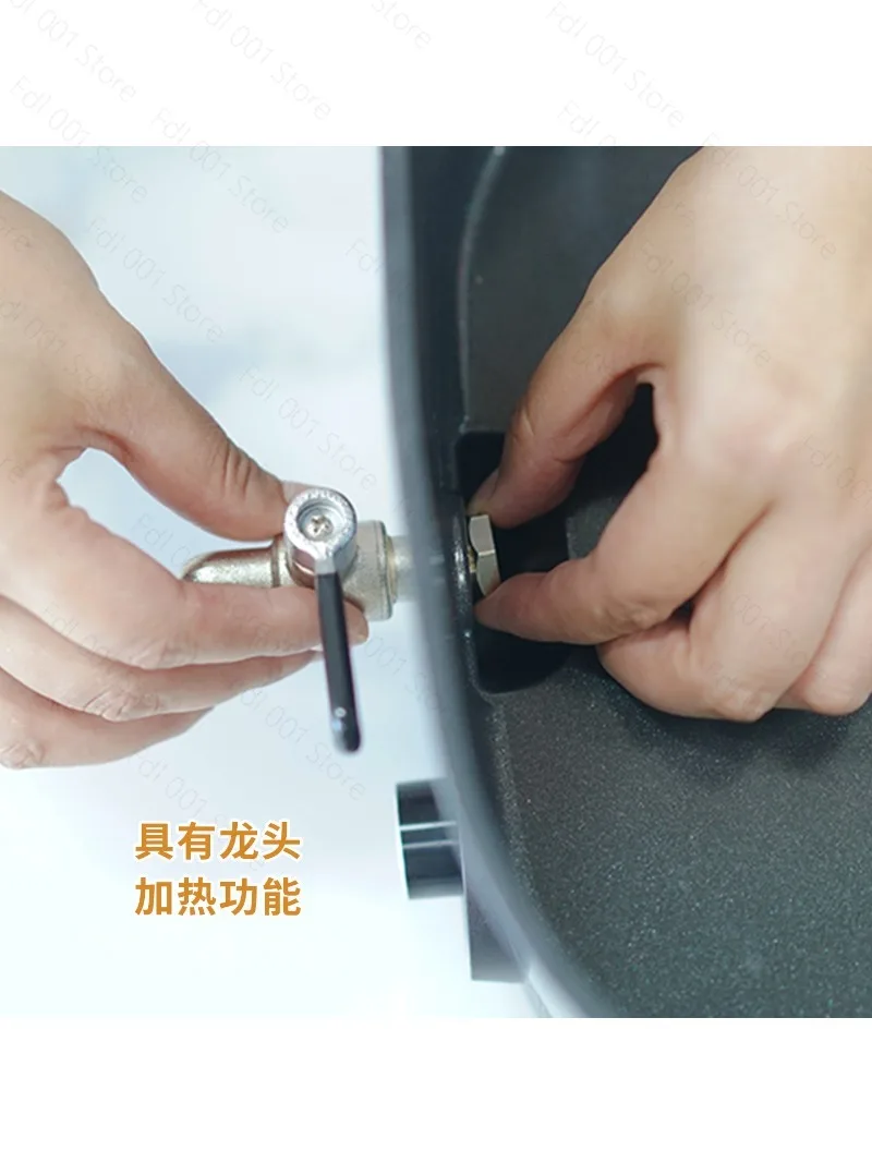 New 4-liter 6-liter wax melting bucket Team building studio DIY candle batch wax melting furnace Foldable leg faucet heating