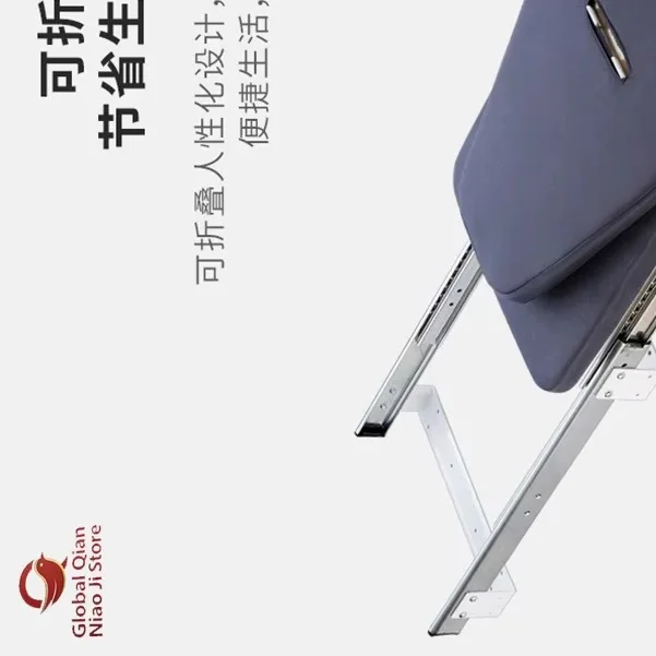Concealed Sliding Folding Ironing Board for Walk-in Closet Damped Retractable Iron Rest Pad Wardrobe Organization