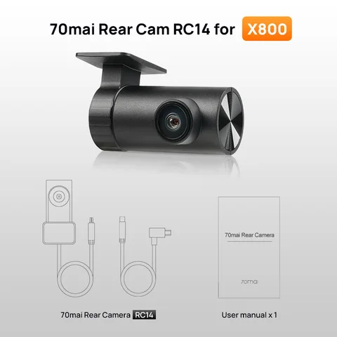 Задняя камера 70mai для 4K A810 A800SE A510 A200 A500S — фото устройства