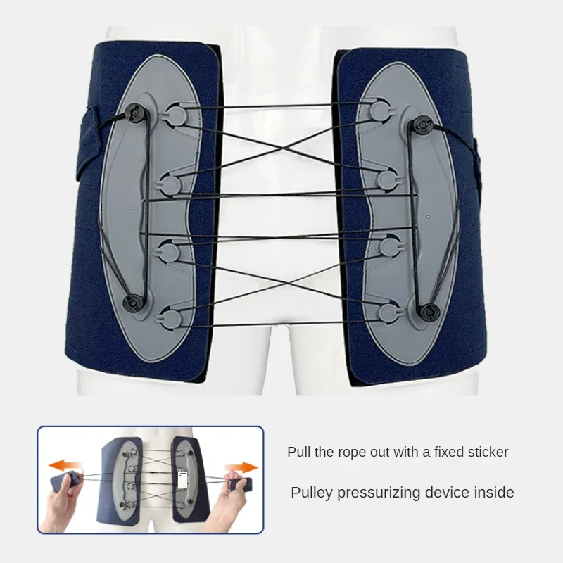 Nylon Pelvis Support Strap  Breathable Postnatal Pelvic Binder, Adjustable Fracture Corrector, Secure Tailbone Protection