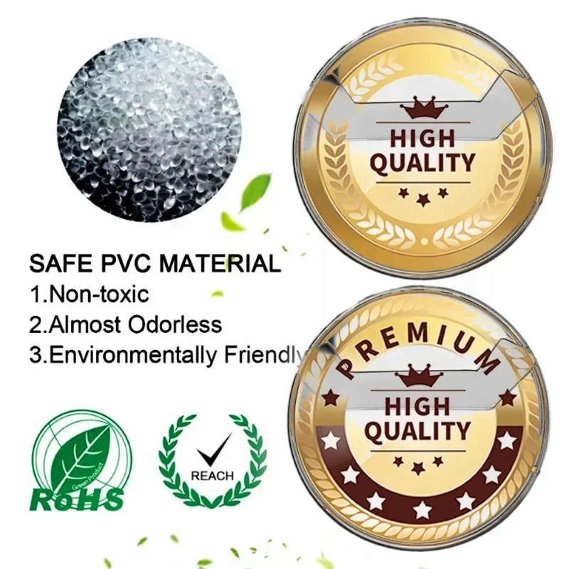 30/20/10PCS Trasparente Rotonda Distintivo Copertura Protettiva Spille Distintivi Display Custodia di Immagazzinaggio Portatarjetas Cerchio Impermeabile Portatile