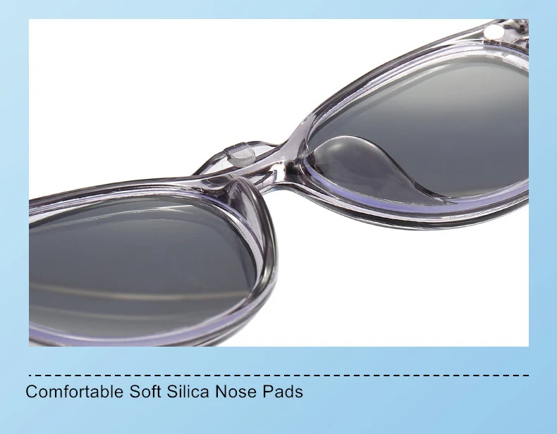 Sonnenbrillen-Clip und Myopie-Brille für Sphäre -0,5 bis -10 Männer Frauen transparenter Rahmen verschreibungspflichtige Brille für Kurzsichtigkeit oder Hornhautverkrümmung F588 – Detail 23
