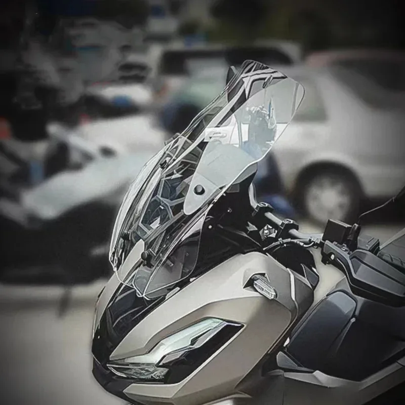 ملحقات جديدة للدراجات النارية للزجاج الأمامي من الأكريليك كفن الزجاج الأمامي لهوندا ADV350 Adv350 adv350 ADV 350 2022 2023 2024 2025 #4