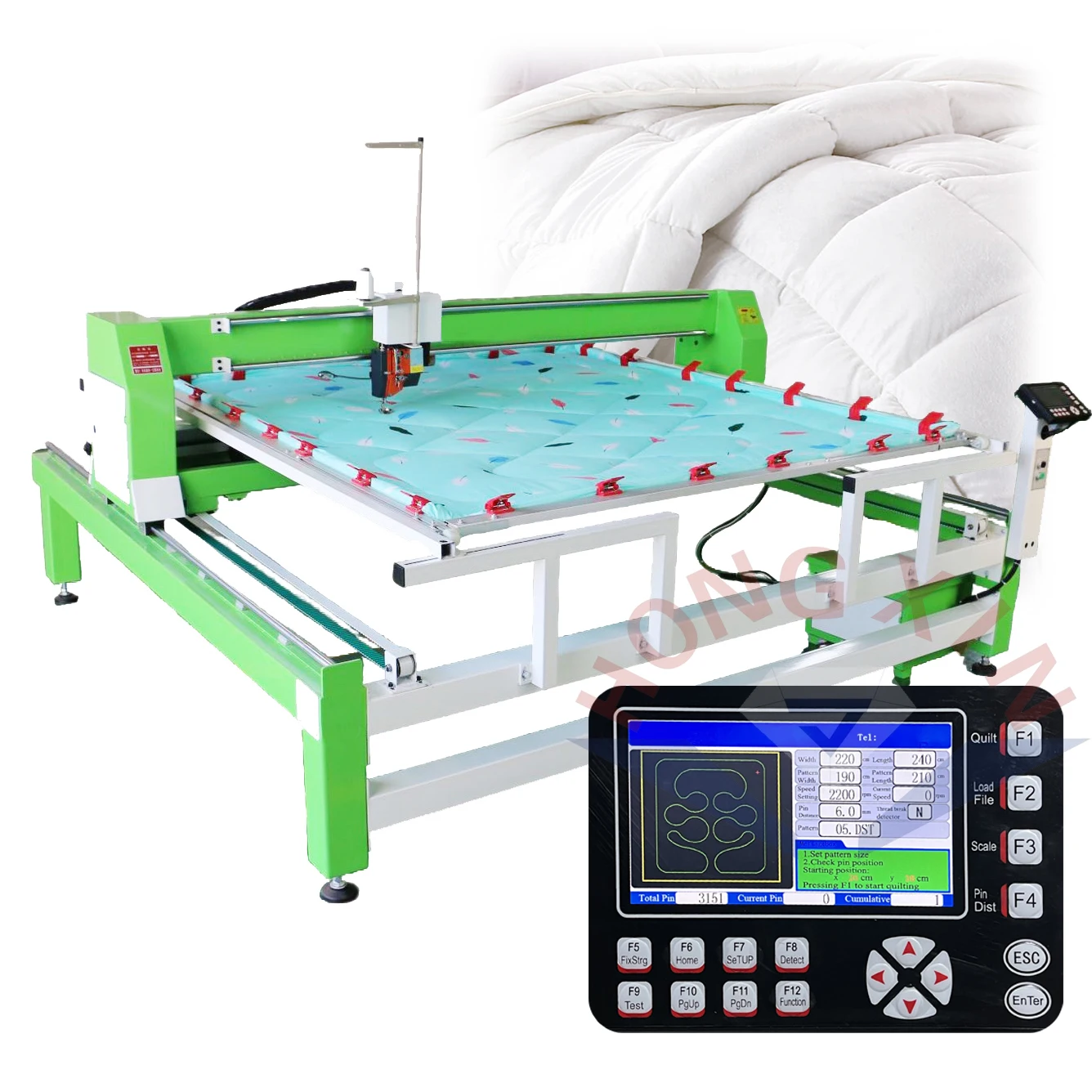 Embroidery Machine Computerized - Computerized Quilting Machine Industrial Quilt Sewing