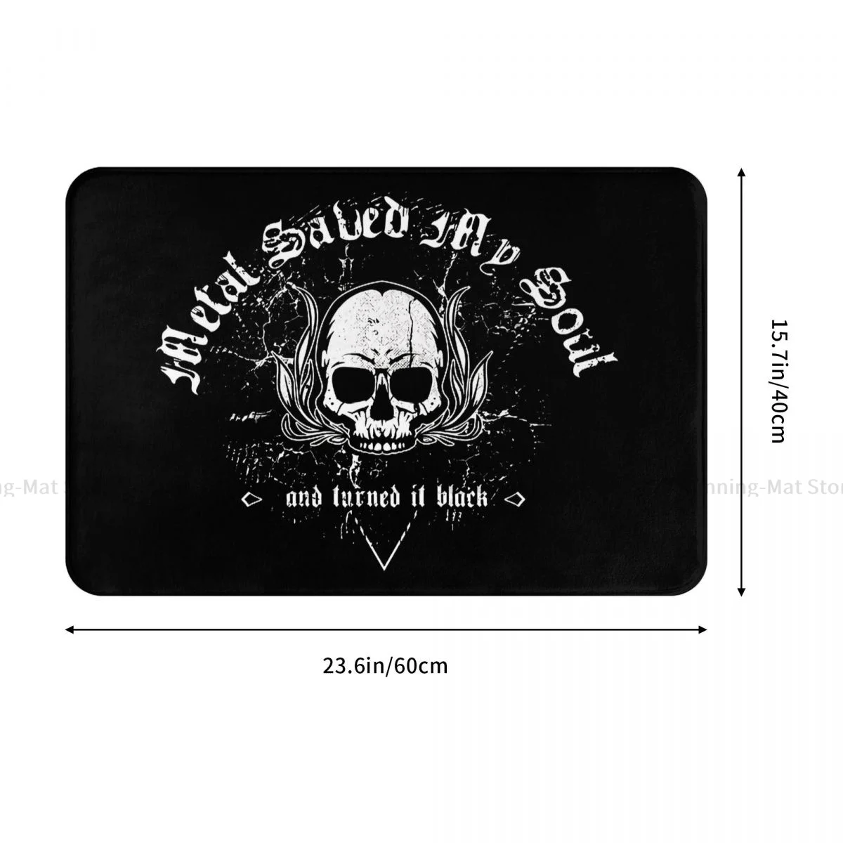 Black Metal Bathroom Mat Heavy Metal Quote Metal Saved My Soul Doormat Living Room Carpet Balcony Rug Home Decor