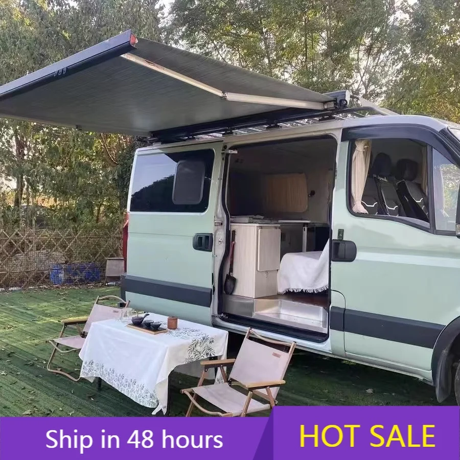 

POWER LEAPHigh Quality 2.5-6M Retractable Side 12v Motorized Awning Camper Van Waterproof Rv Caravan Motorhome SunShade Awning