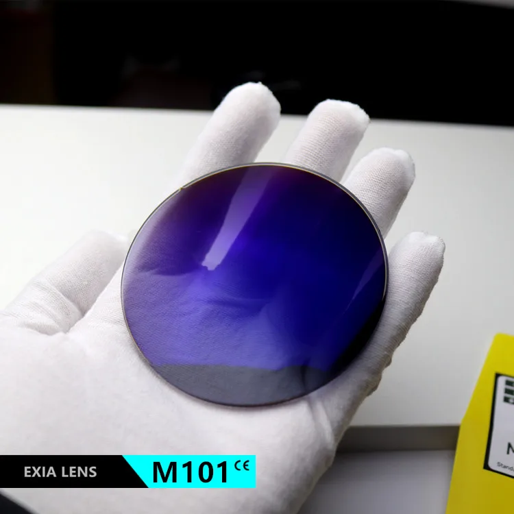 

EXIA Lens M101 Gradient Grey Sunglasses Lenses UV400 SHMC MR-8 1.61 Index Polyurethane Base Curve 3
