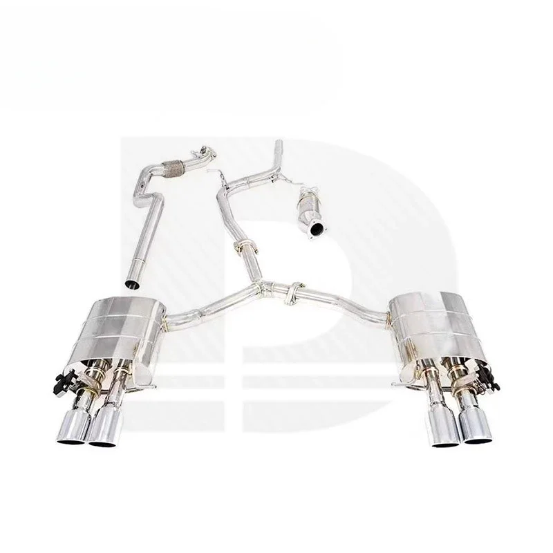 Scarico Catback in acciaio inossidabile 304 per AUDI A4/A5 B8/B9 2.0T 2016-2022 Tubi di scarico del sistema di scarico per automobili