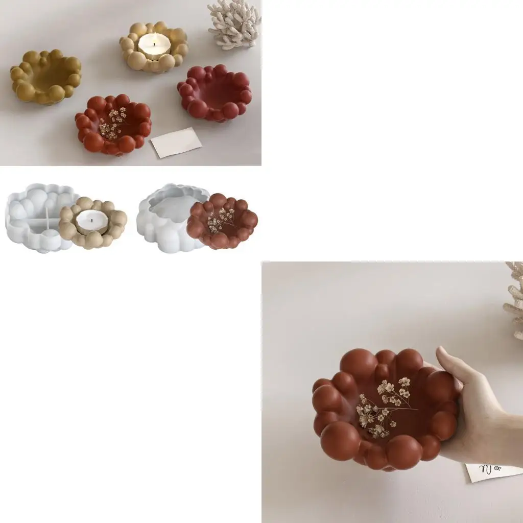 

Easy to Clean Silicone Mold Cloud Tray Molds Jewelry Making Tool Suitable for Bathroom Vanity and Jewelry Storage