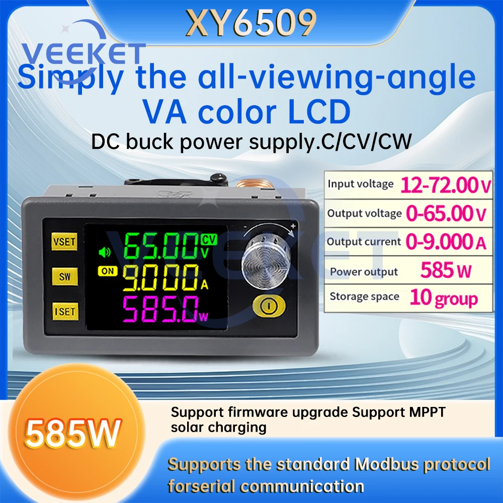 

XY6506 XY6509 DC Buck Converter Adjustable Regulated Laboratory Power Supply Constant Voltage Current MPPT Charge Module