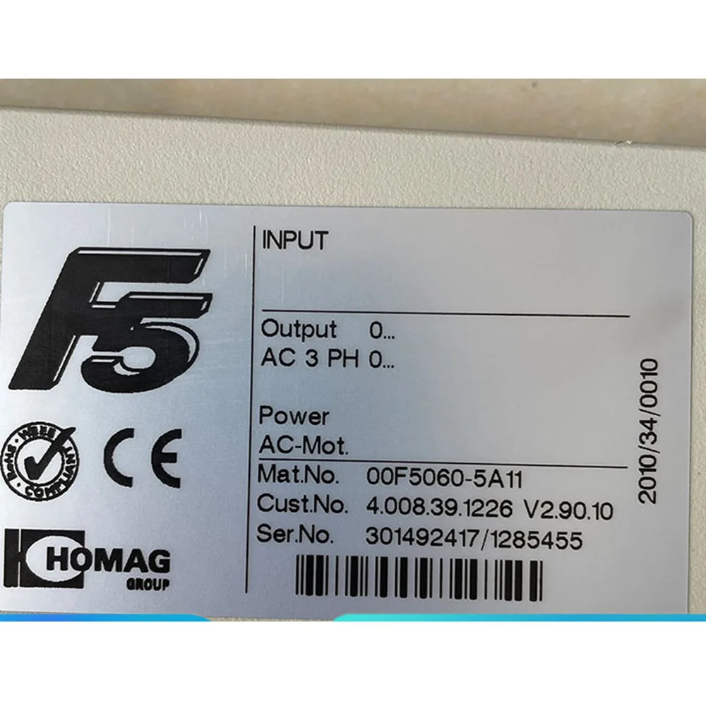 14F5CBD-YA50 Inverter 00F5060-5A11 Per HOMAG