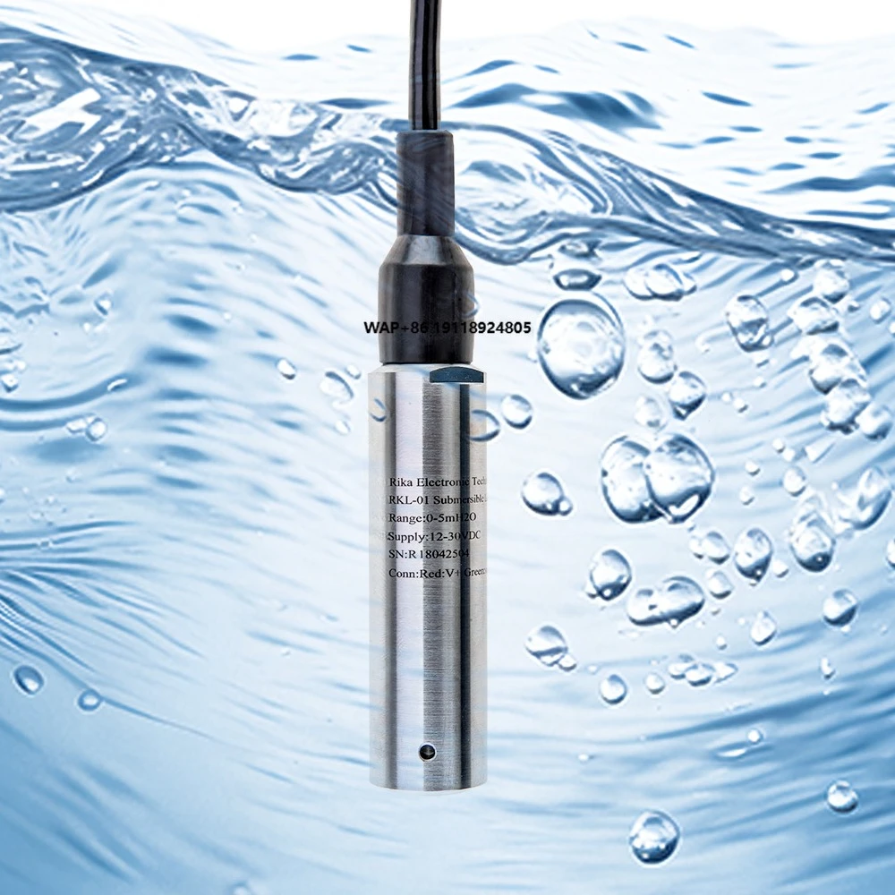 

RKL-01 кислота RS485 4-20 мА емкостный подземный погружной датчик детектор зонд погружной датчик уровня воды и жидкости для резервуара
