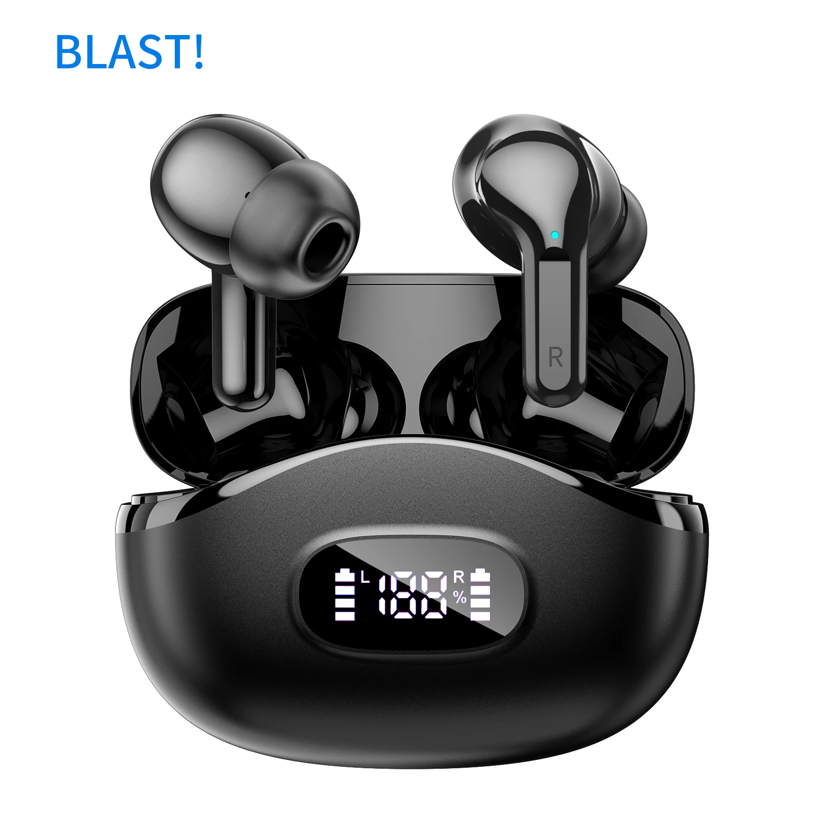 Newest BLAST! i63 True Wireless Stereo Earphones Strong bass TWS wireless headset noise reduction Touch BLAST! i63 400mah