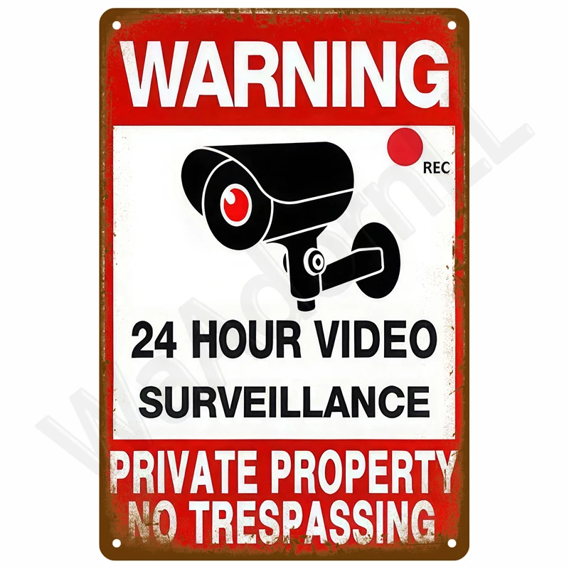 Vintage Metall Platte Zinn Zeichen Platten Bar Retro Metall Zeichen Wand Kunst Wandbild Ästhetische Zimmer Home Decor Artikel Poster Garage Dekoration – Detail 14
